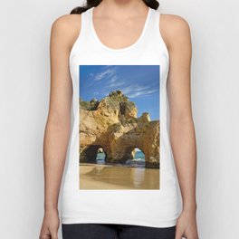 caves at Alvor, Portugal Tank Top