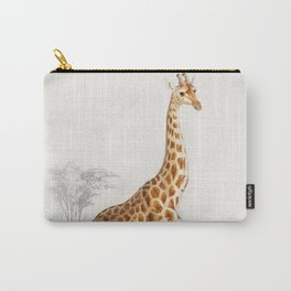 Giraffe (Giraffa Camelopardalis) Illustration Carry-All Pouch
