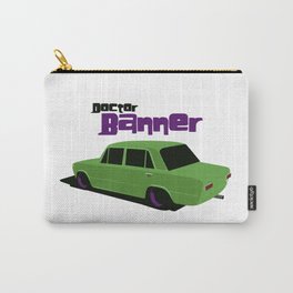 Doctor Banner Carry-All Pouch | Illustration, Vector, Comic, Graphic Design 