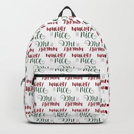 Naughty Or Nice Backpack
