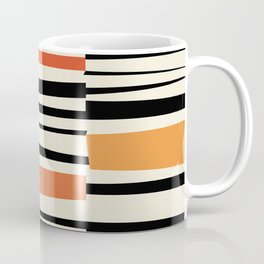 MCC Oddities II - Mid Century Modern Geometric Abstract - Blue Orange Yellow Red Coffee Mug