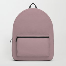 Sherwin Williams Trending Colors of 2019 Orchid (Soft Muted Pink) SW 0071 Solid Color Backpack