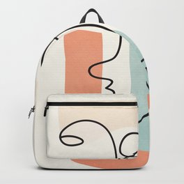 Abstract Faces 31 Backpack