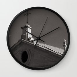 Faces of Lisbon Wall Clock