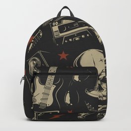 Rock pattern Backpack