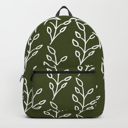 Feeling of lightness Pattern- Pine needle green Backpack
