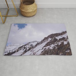 Snow in the Canyon Rug