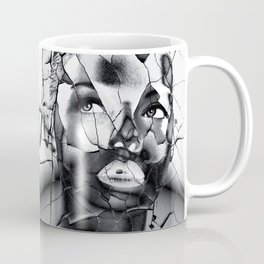 WOMAN IN BLACK WHITE Coffee Mug