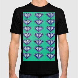 Diamonds (blue) T-shirt