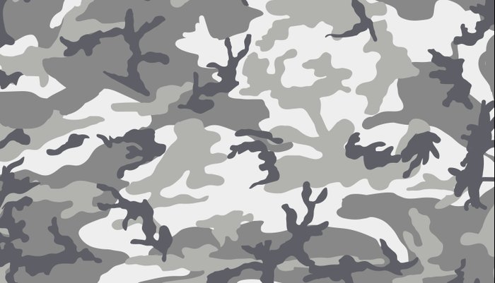 Urban Camo Camouflage Pattern Uniform Military Greyscale Pillow Sham by ...
