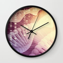 DNA Medical Science and Biotech Chemistry Genes Wall Clock