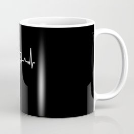 Programming Heartbeat Coding Developer Coffee Mug
