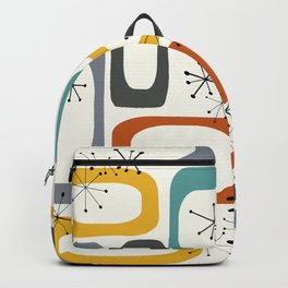 Mid Century Modern Shapes 02 #society6 #buyart Backpack