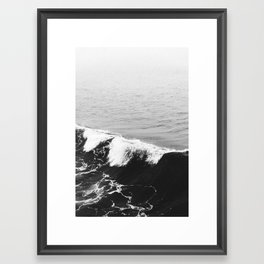OCEAN WAVES Framed Art Print | Vector, Summer, Digital, Pattern, Popart, Love, Landscape, Beach, Photo, Abstract 
