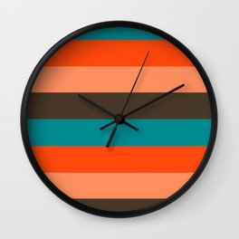 Colour_POP_ART_001 Wall Clock