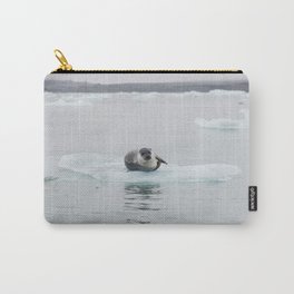 Seal on the iceberg - nature photography Carry-All Pouch