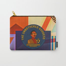 The Unbothered Goddess Carry-All Pouch | Pop Art, Graphicdesign, Pattern, Digital 