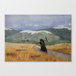 Pesta - a painting of the Plague Canvas Print