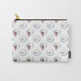 Ghost Boo Pattern, Halloween Pattern Carry-All Pouch