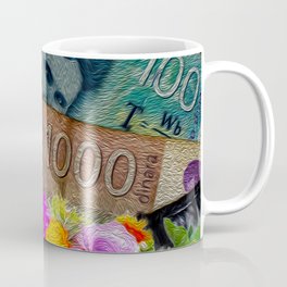 Financial : Serbian banknotes Coffee Mug