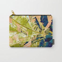 Blush Banana Tree Carry-All Pouch