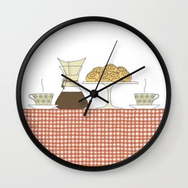have a fika with me Wall Clock