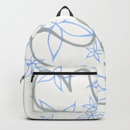 graffiti flowers : lavender Backpack