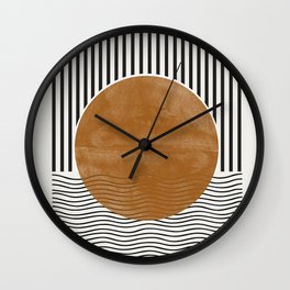 Abstract Modern Poster Wall Clock