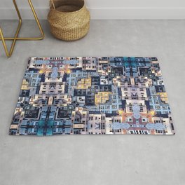 Community of Cubicles Rug