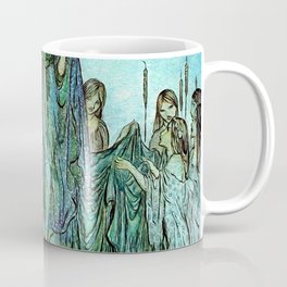 Lady of the Fey in the Water  Coffee Mug | Wind, Fey, Children, Ratty, Lady, Storybook, Toad, Melville, Fairy, Art 