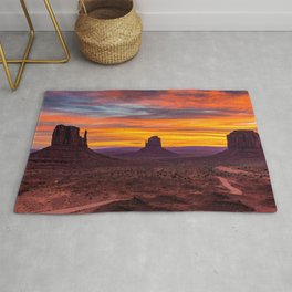 Monument Valley, Utah Rug