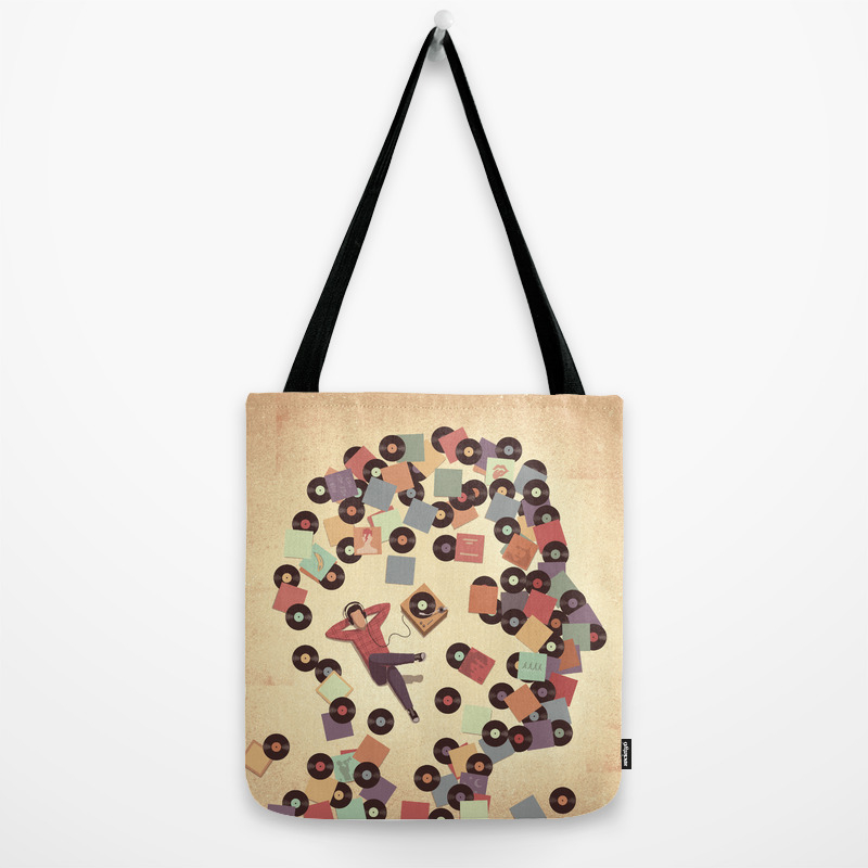 vinyl tote