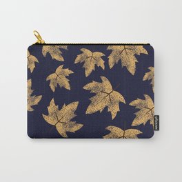 Falling Autumn Leaves Carry-All Pouch