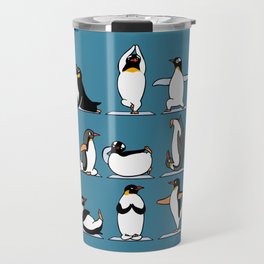 Penguin Yoga Travel Mug