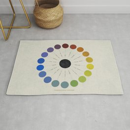 Vintage re-make of Mark Maycock's Complementary contrasts Rug