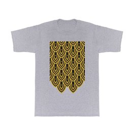 Deco Peacock - Gold T Shirt