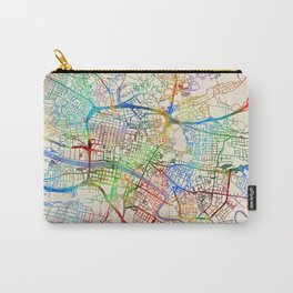 Glasgow Street Map Carry-All Pouch