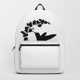 Humming Bird Watching Gift I Spirit Animal print Backpack
