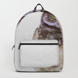 cool female owl baby  Backpack