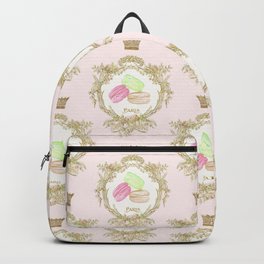 French Patisserie Macarons Backpack