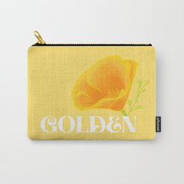 Golden Carry-All Pouch