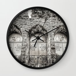 Church Doors, Portland Wall Clock