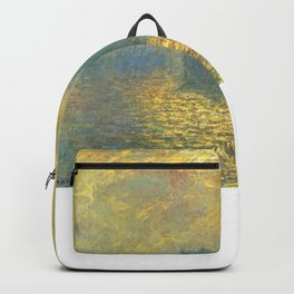 Claude Monet's Parlament in London Backpack