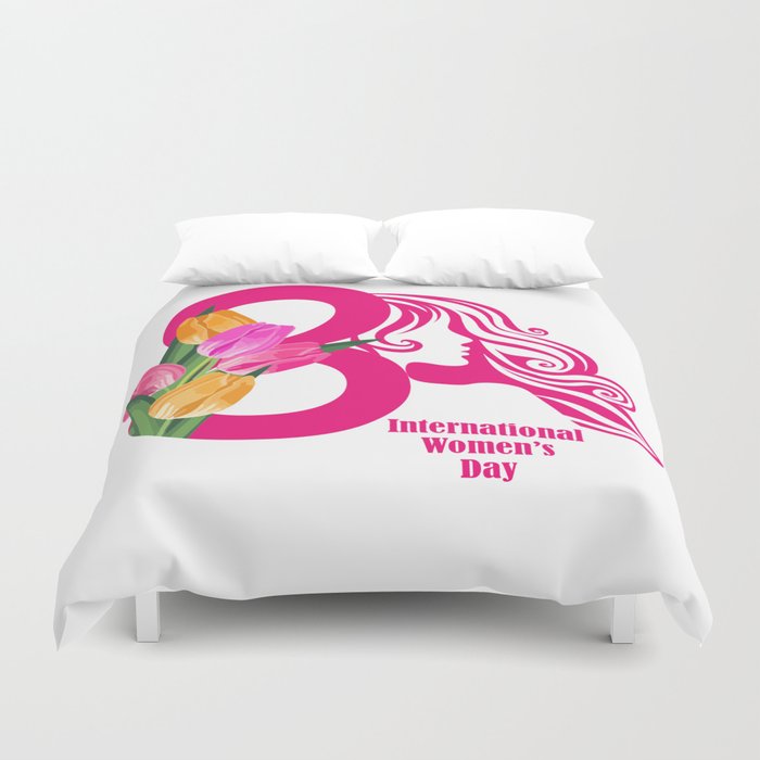International Women S Day Greetings Card With Wate Women S Day T