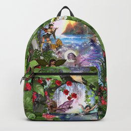 Fairy Kingdom Forest Dreamland Fantasy Stories Backpack