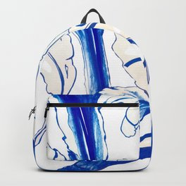 Plant in Blue Marker - Leaf of Life Miracle Leaf - Original Blue Backpack