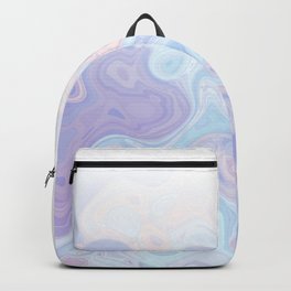 Liquid Pastel Marble Ombre 1. lilac, nude and aqua #pastelvibes #homedecor #buyart Backpack