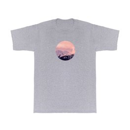 Kenai Mts Bathed in Serenity Rose - II T Shirt