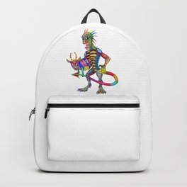 Chupacabra And His Goat Backpack