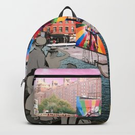 “Time flow illusion” series Backpack